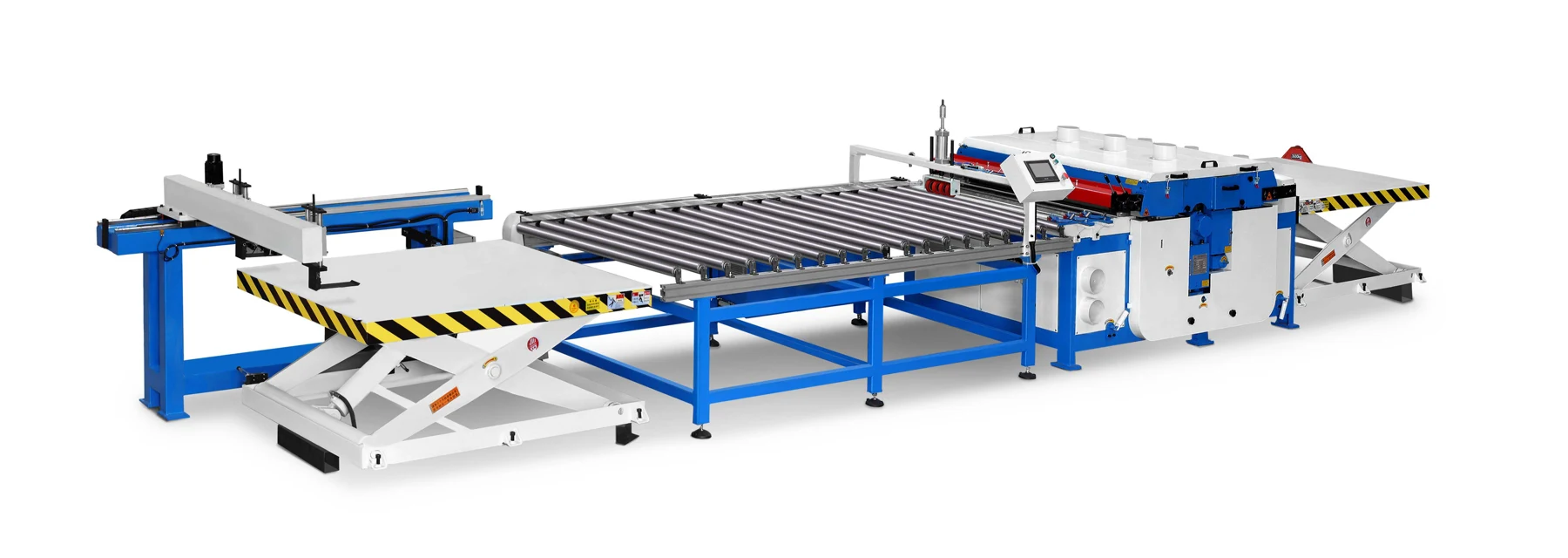 OMAC integrated panel cutting line shown from the original equipment catalog