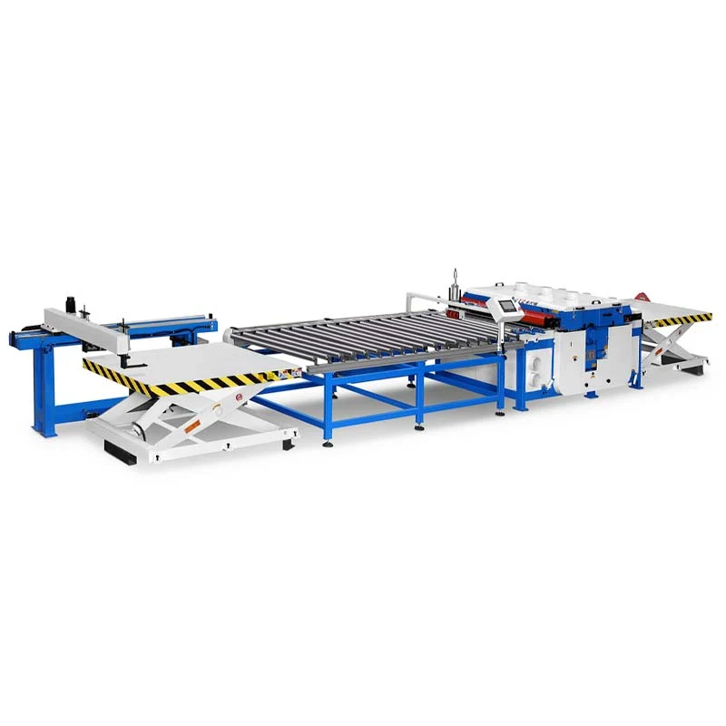 MJZD1300-L Auto.Infeeding and Outfeeding Multiple Blade Saw Production Line
